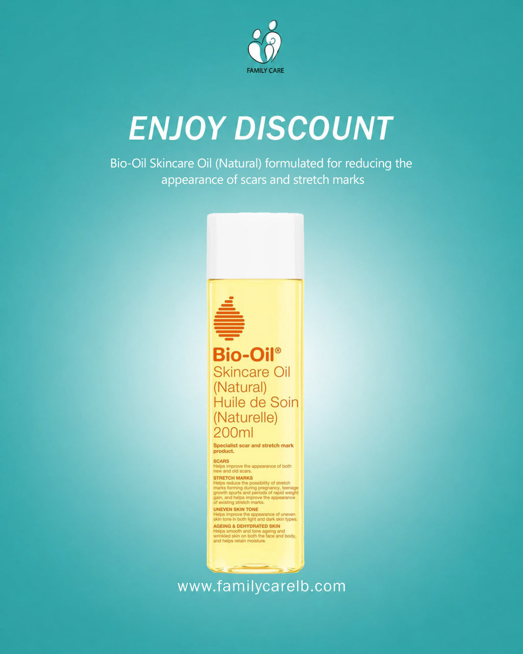 Bio Oil Skincare Oil (Natural)