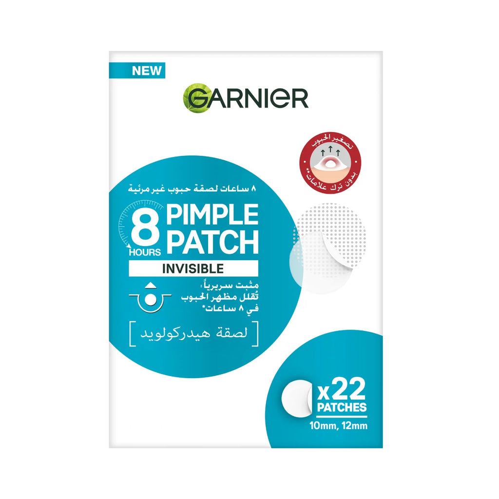 Garnier Skin Active Fast Clear Invisible Pimple Patch 8 Hours Hydrocolloid