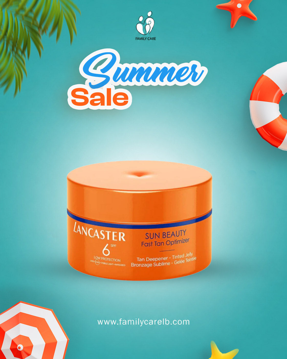Lancaster Tan Deepener 6 SPF 200ml