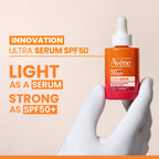 Avène Ultra Serum SPF 50+ Sunscreen | Ultra Light Hydrating Hyaluronic Acid Serum