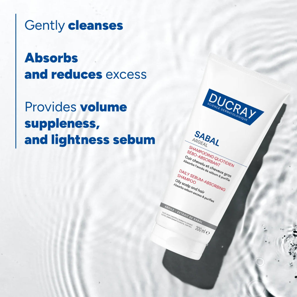 Ducray Sabal Argeal Sebum Absorbing-Shampoo