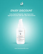 Vichy Capital Soleil UV - Age Tinted Anti Ageing Sunscreen SPF 50+ with Niacinamide