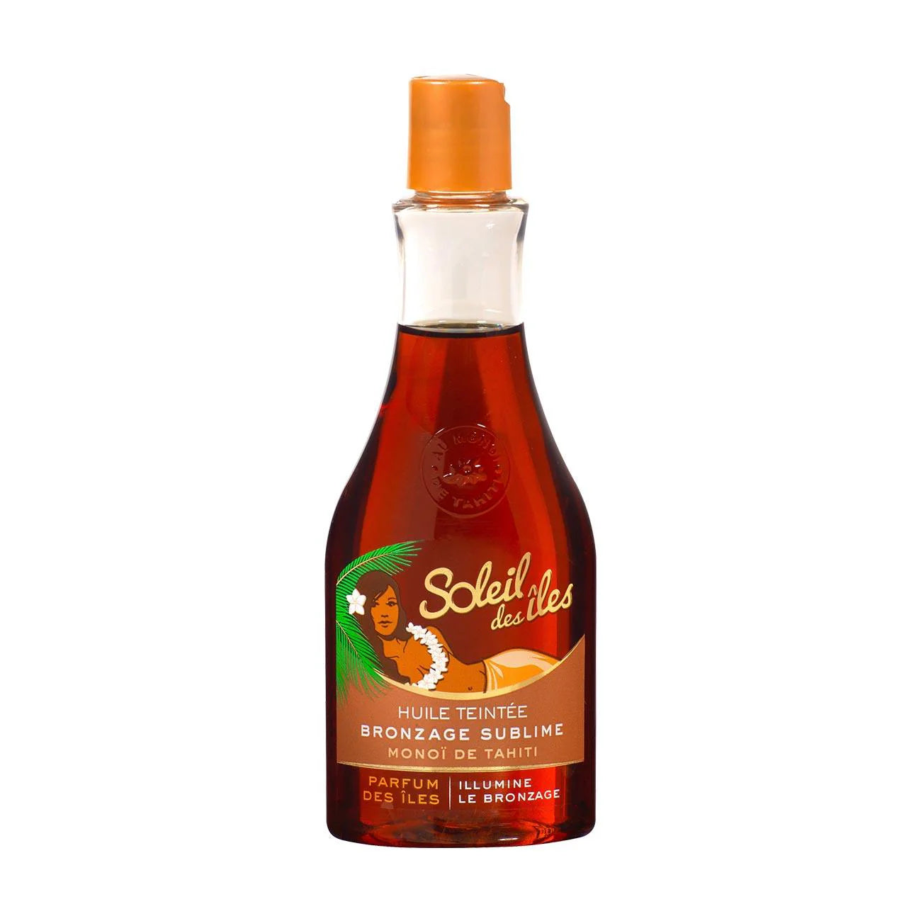 Soleil Des Iles Huile Teintée Bronzage Sublime Monoï de Tahiti Parfum des Îles