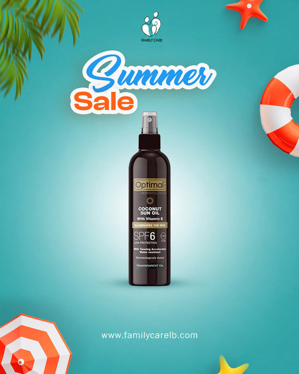 Optimal Coconut Sun Oil SPF6