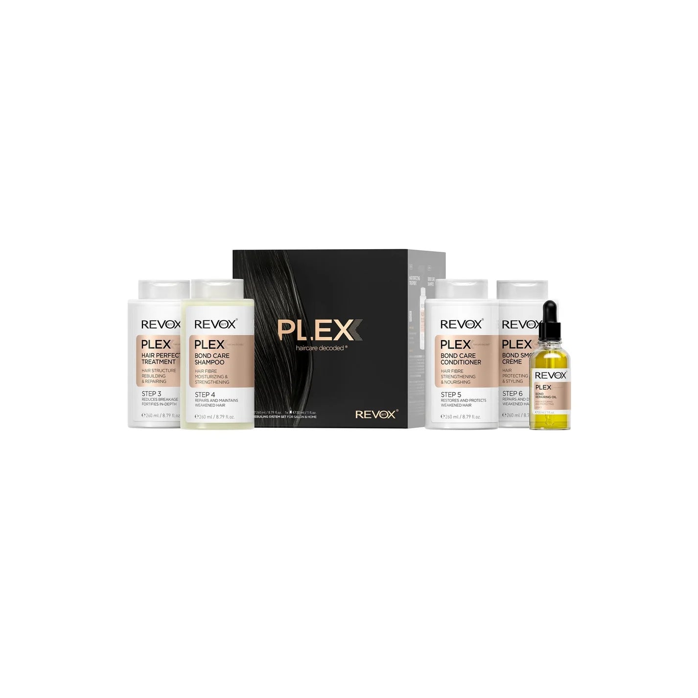 Revox B77 PLEX Hair Rebuilding System Set for Salon & Home