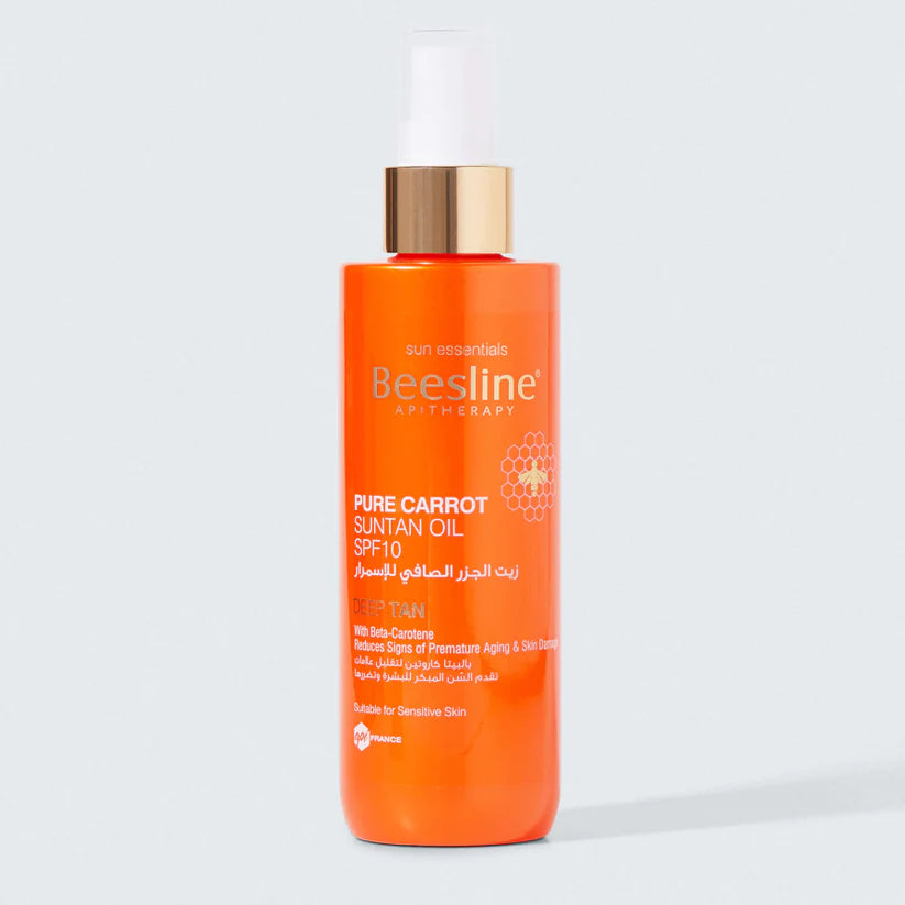 Beesline Pure Carrot Suntan Oil SPF 10
