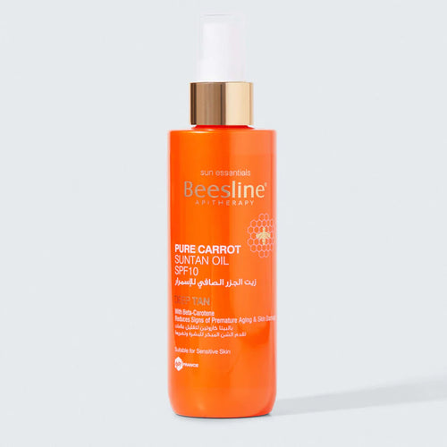 Beesline Pure Carrot Suntan Oil SPF 10