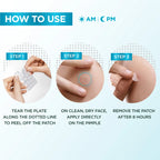 Garnier Skin Active Fast Clear Invisible Pimple Patch 8 Hours Hydrocolloid