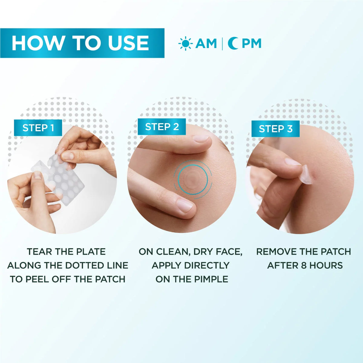 Garnier Skin Active Fast Clear Invisible Pimple Patch 8 Hours Hydrocolloid