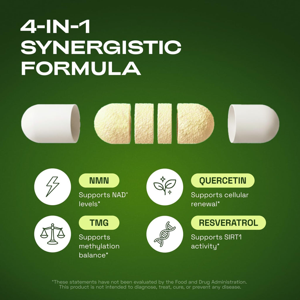 Cata-Kor NMN Supplement – 4-in-1 NAD Supplement