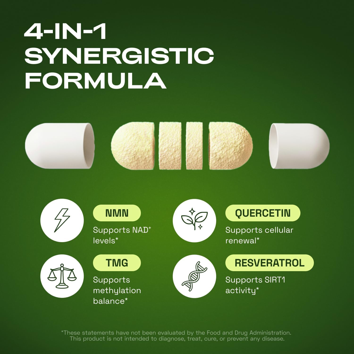 Cata-Kor NMN Supplement – 4-in-1 NAD Supplement