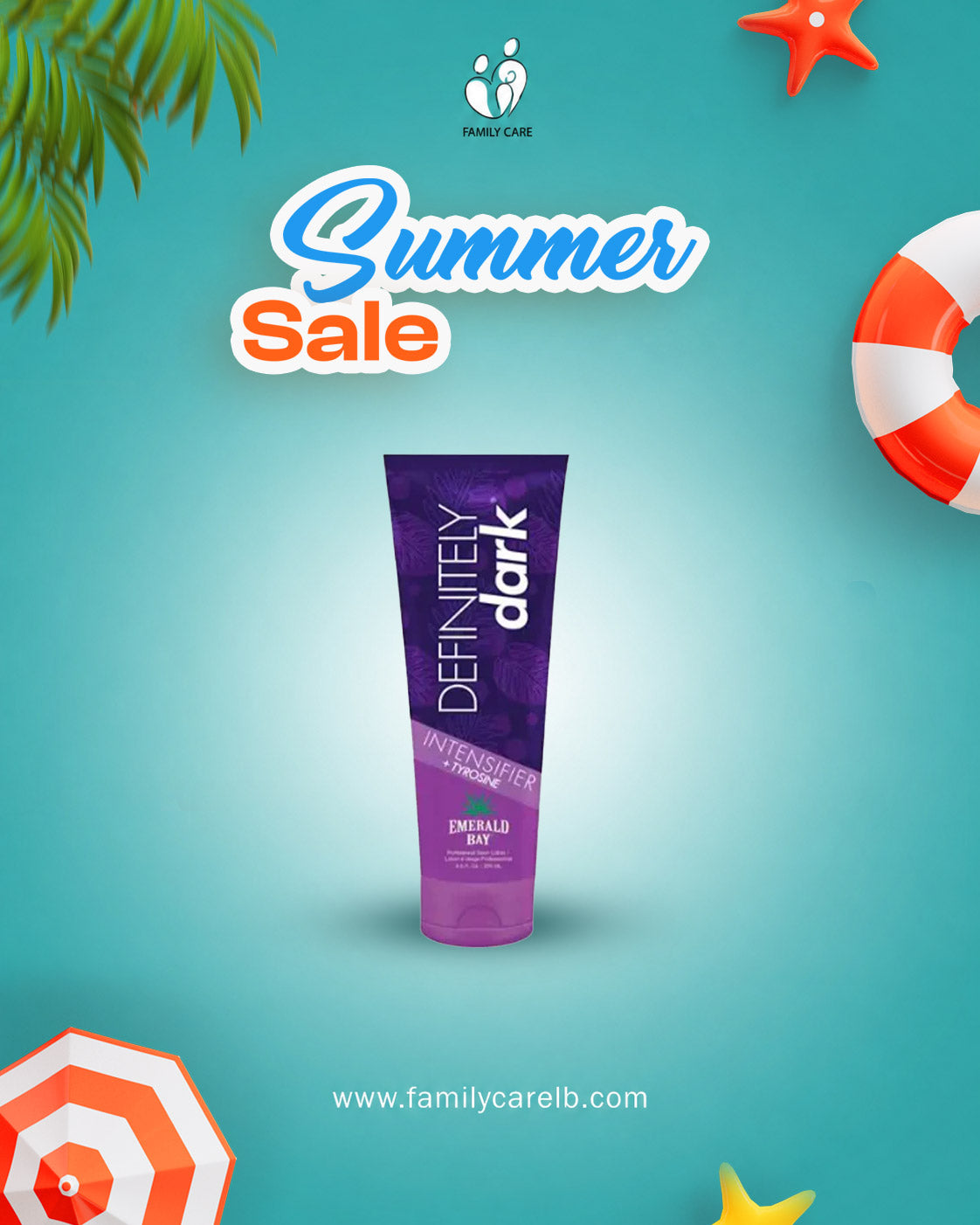 Emerald Bay Definitely Dark Intensifier + Tyrosine Tanning Lotion