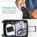 Pill box Weekly Pill Organizer 3 Times a Day (black)
