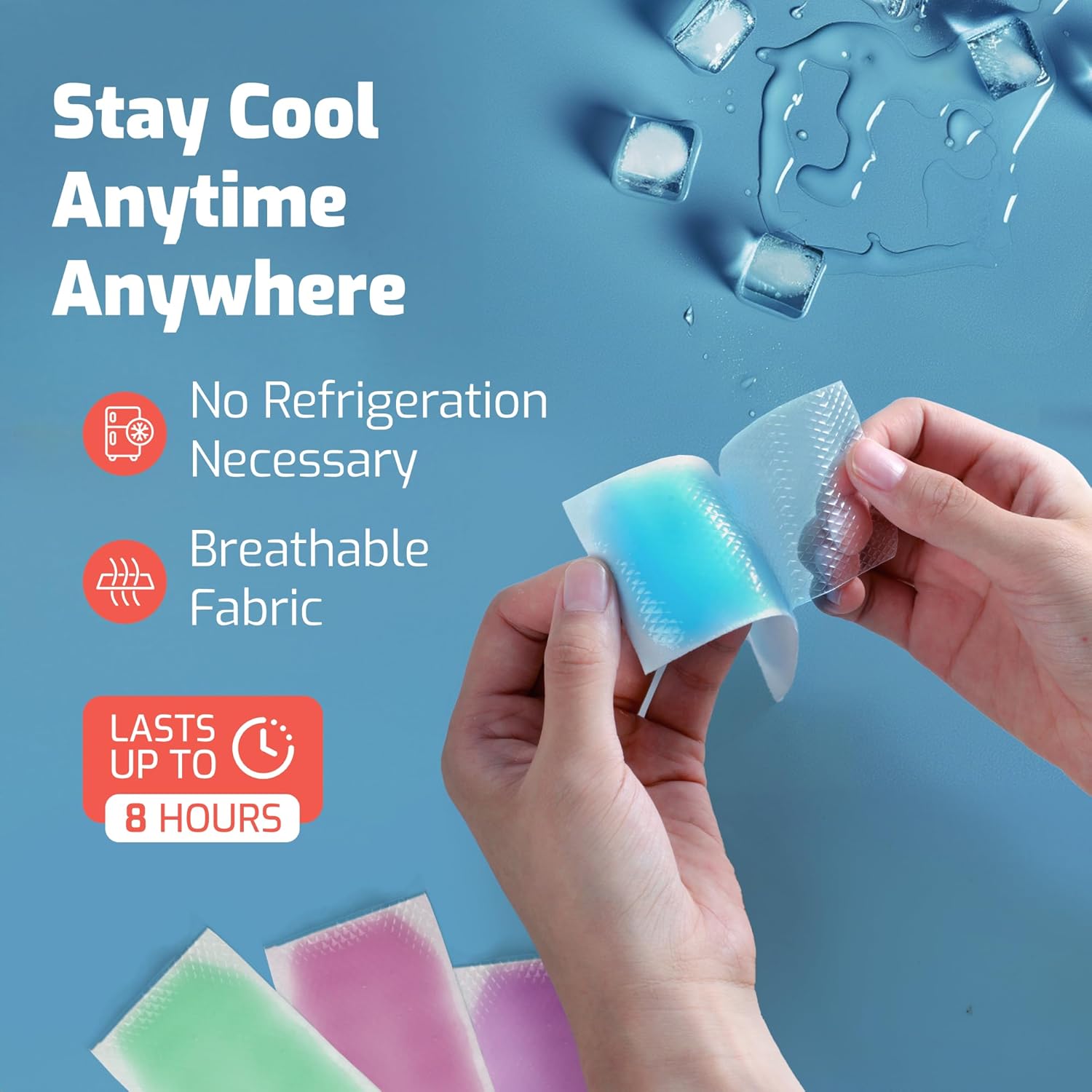 Cooling Patch for Kids- Cold Fever Stickers 1pc