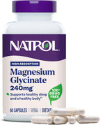 Natrol Magnesium Glycinate Supplements 240 mg