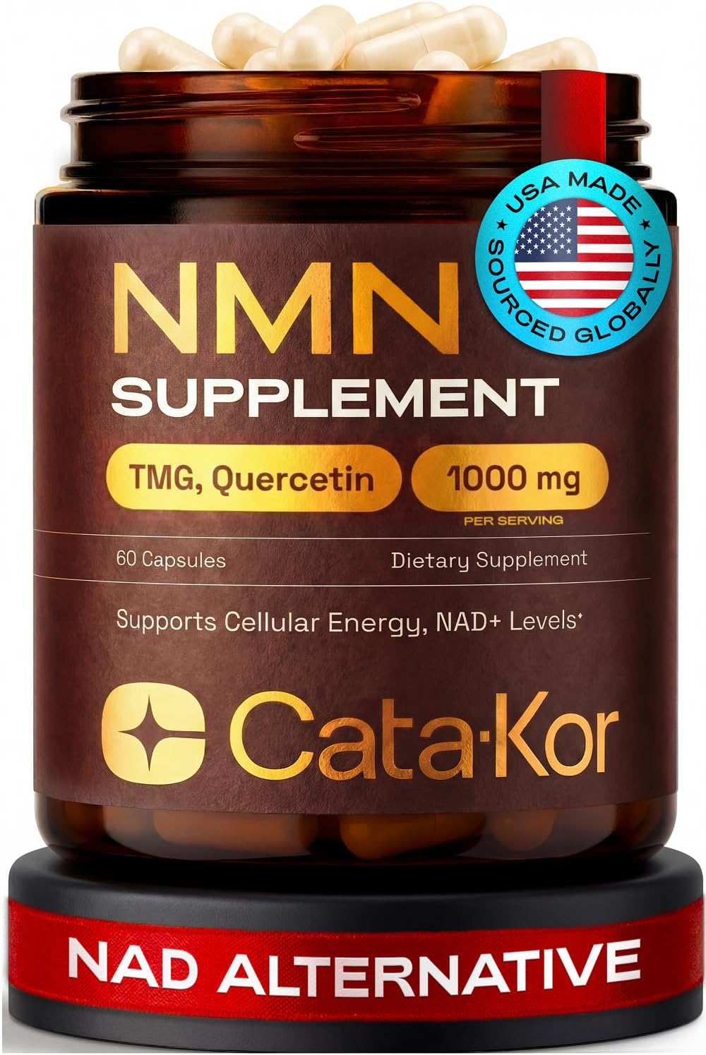 Cata-Kor NMN Supplement – 4-in-1 NAD Supplement