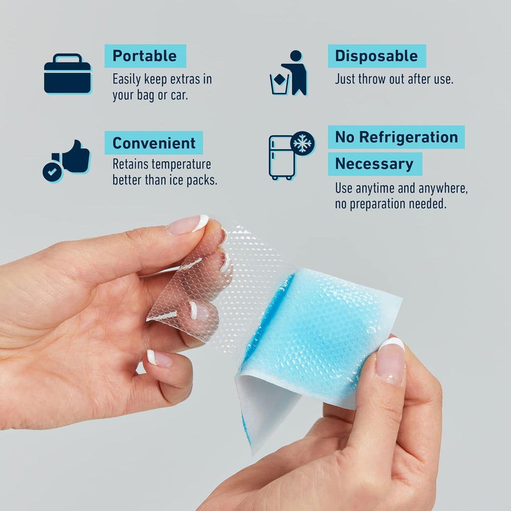 Cooling Patch for Fever, Natural Headache and Migraine Relief 1pc