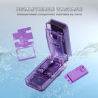 Pill Cutter - 1/4 & 1/2 Pill Splitter for Small Tiny Large Pills Professional