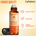 UpNature Head Bliss Essential Oil Roll On Stick - Soothing Migraine Comfort