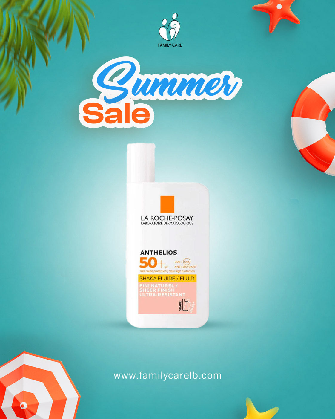 La Roche Posey Anthelios UVMune 400 Invisible Tinted Sunscreen SPF50+