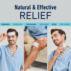 Cooling Patch for Fever, Natural Headache and Migraine Relief 1pc