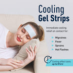 Cooling Patch for Fever, Natural Headache and Migraine Relief 1pc