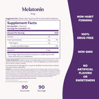 Natrol Melatonin Gummies, 90 Strawberry Gummies, 5 mg Sleep Aids for Adults