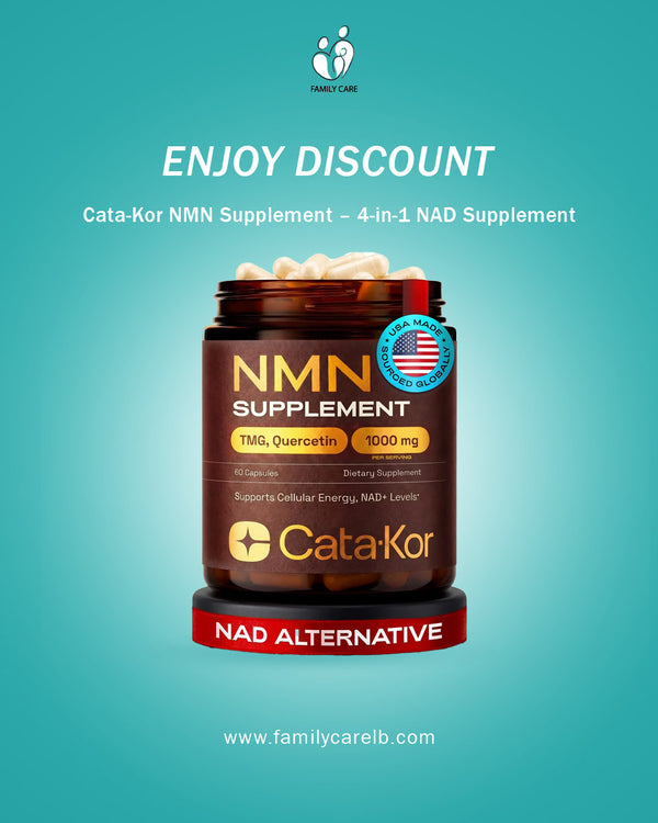 Cata-Kor NMN Supplement – 4-in-1 NAD Supplement