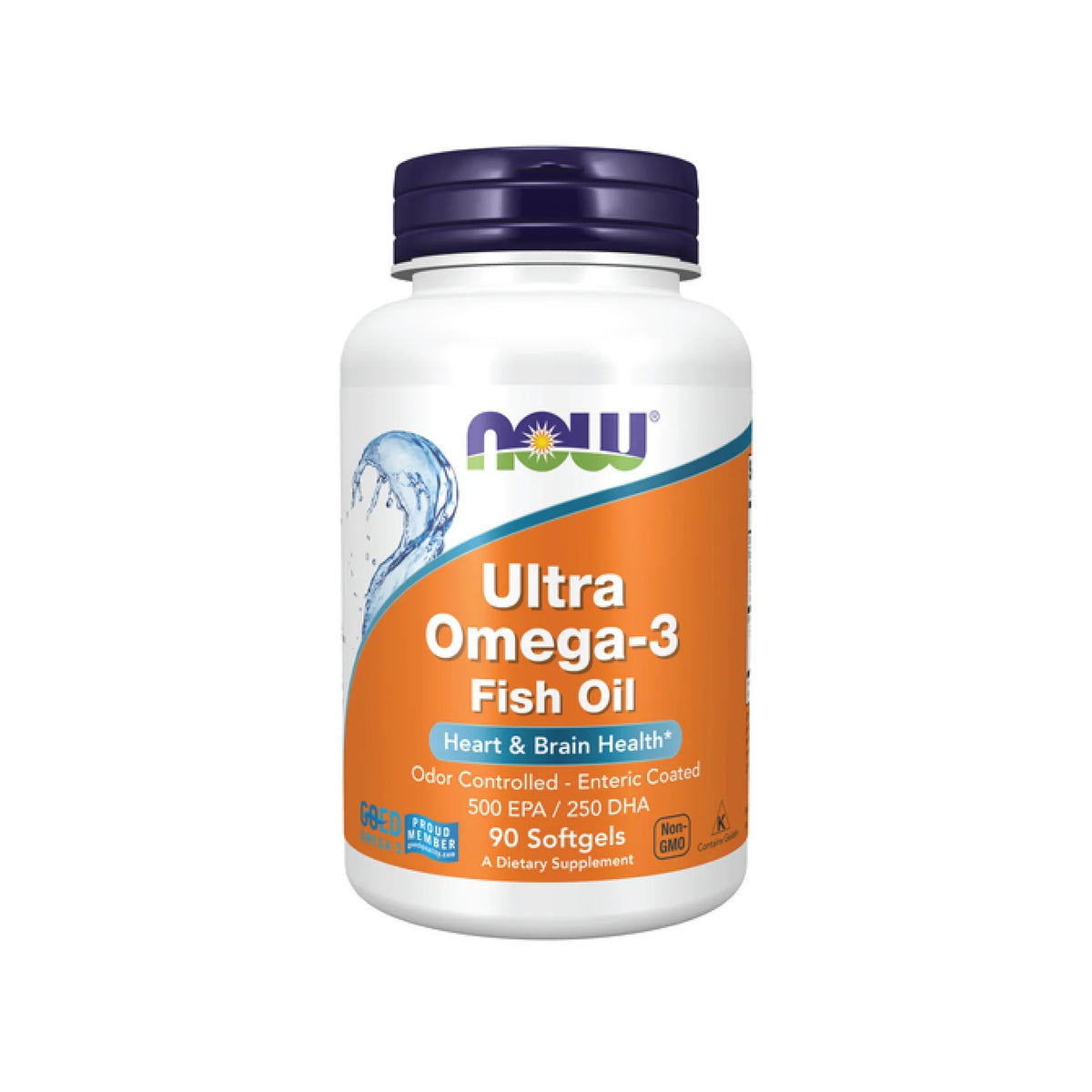 NOW Ultra Omega 3 Fish Oil 90 Softgels