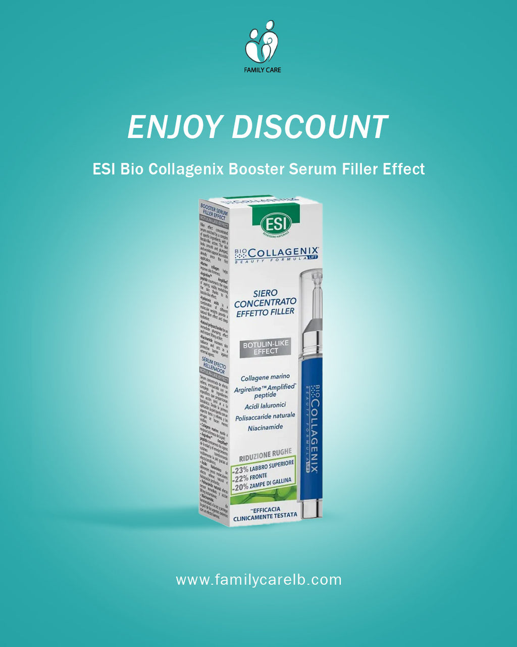 ESI Bio Collagenix Booster Serum Filler Effect