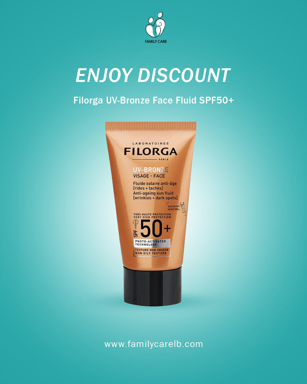 Filorga UV-Bronze Face Fluid SPF50+