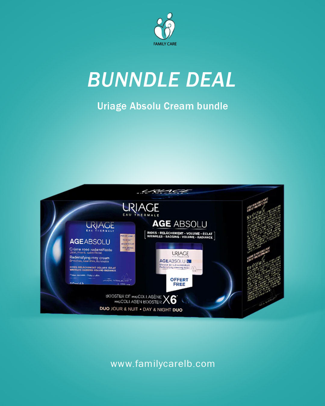 Uriage Absolu  Cream bundle