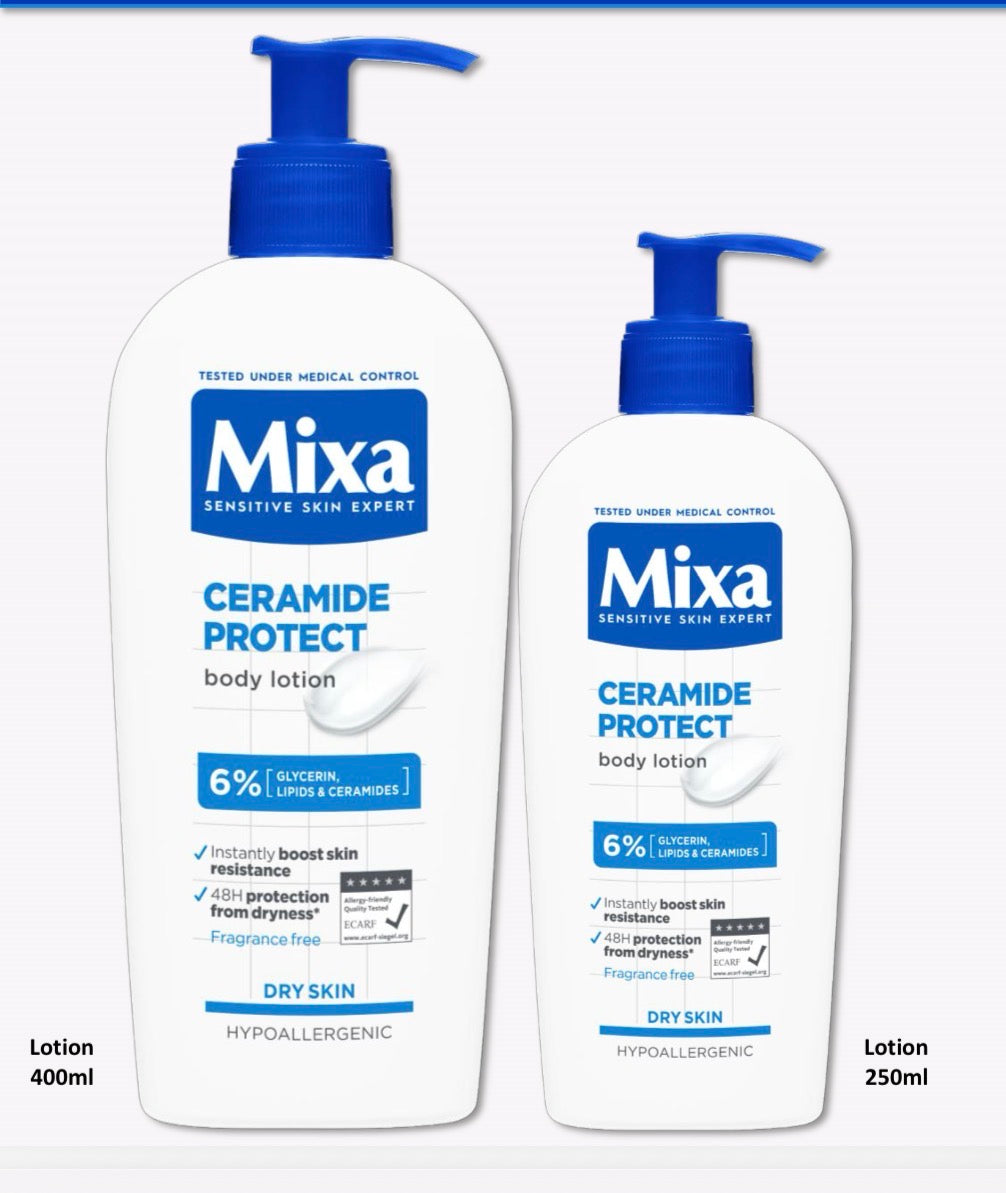 Mixa Ceramide Protect Body Lotion - For Dry, Very Dry and Sensitive Skin 250ml