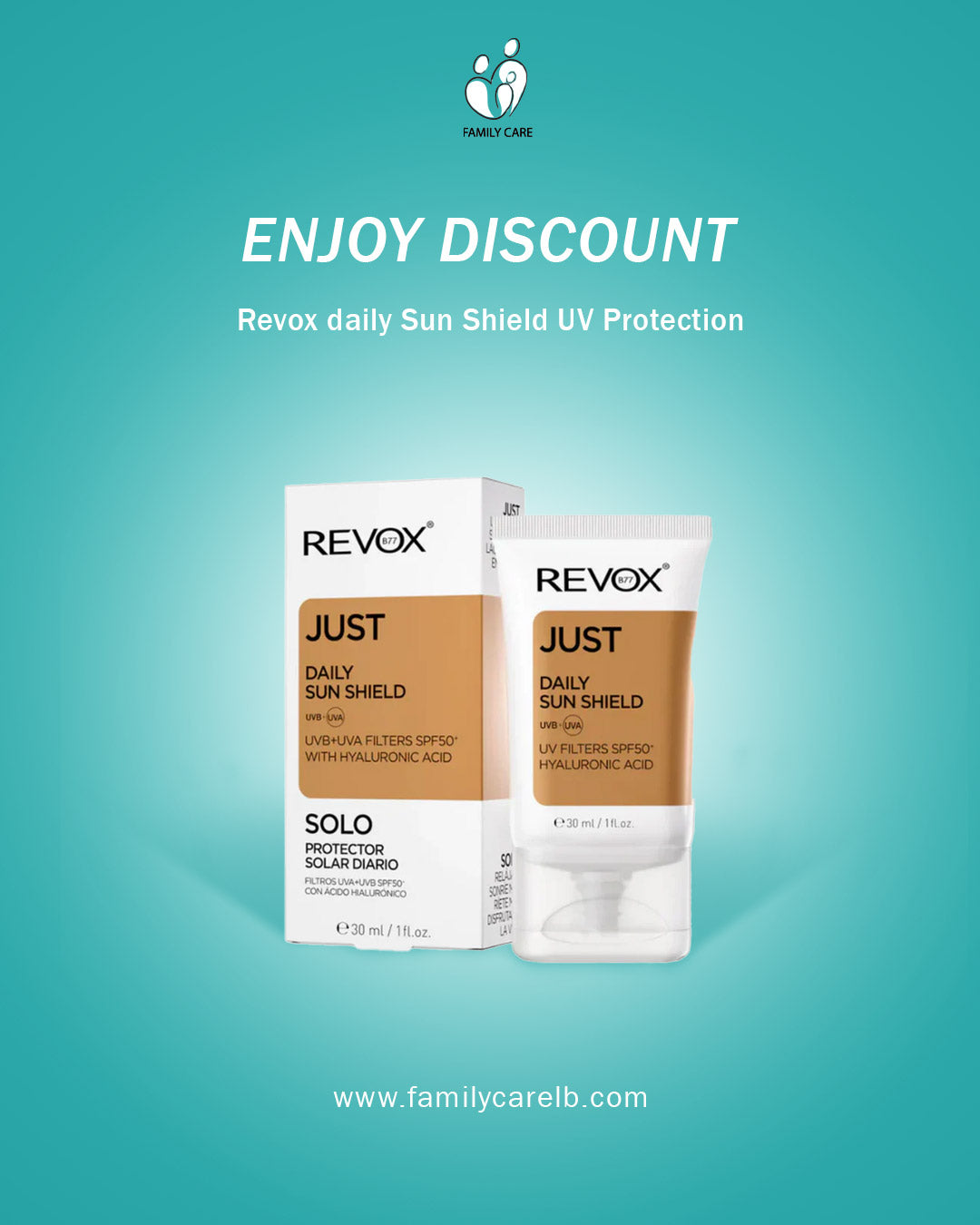 Revox daily Sun Shield UV Protection