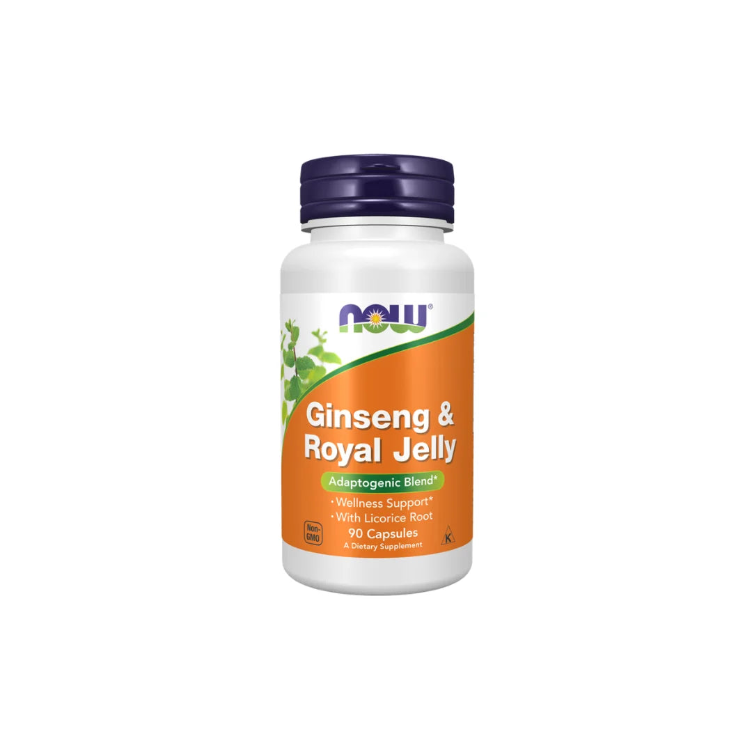 NOW Ginseng & Royal Jelly Capsules