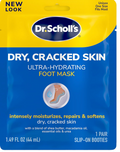 Dr. Scholl's Dry, Cracked Skin, Ultra Hydrating Foot Mask, 1 Pair Moisturizing Socks