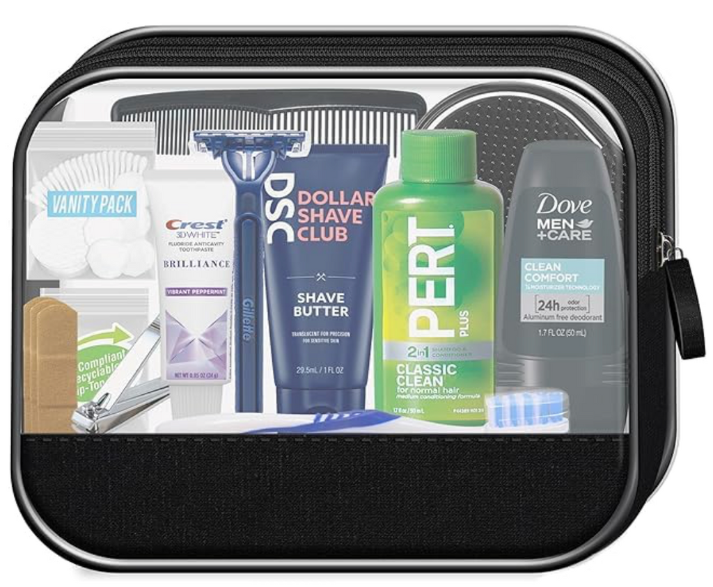 Convenience Kits International Men’s Super Deluxe, 16-Piece Kit with Travel Size