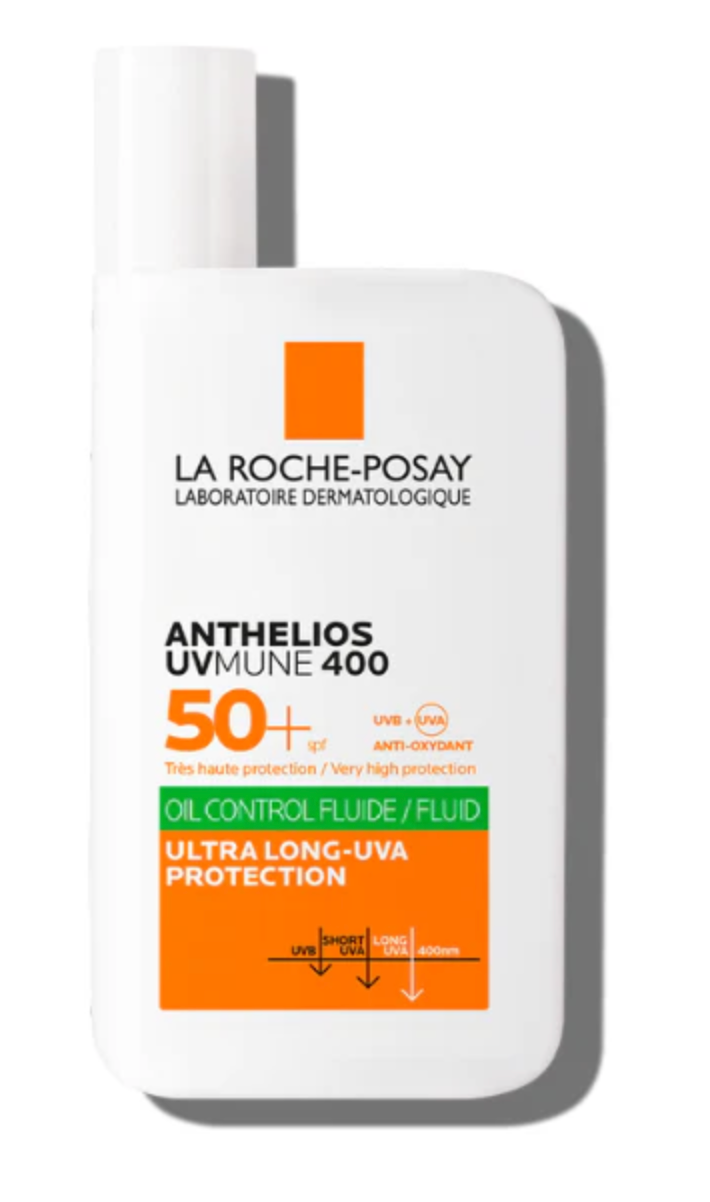 La Roche Posey Anthelios UVMune 400 Oil Control Invisible Fluid Sunscreen SPF 50+ For Oily Skin