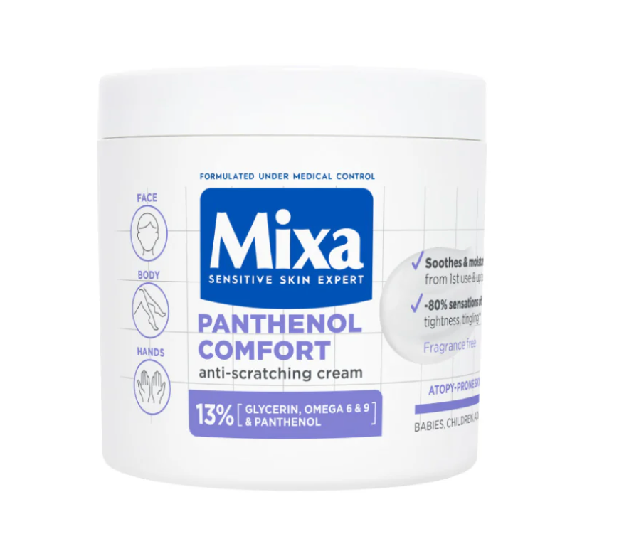 Mixa Panthenol Comfort Cream Jar