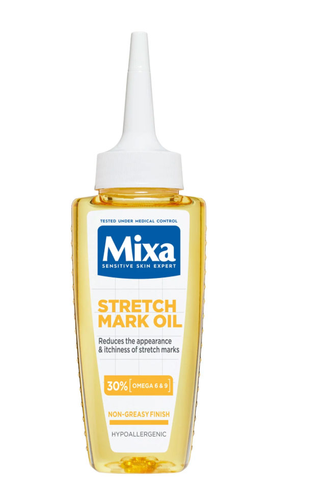 Mixa Anti Stretch Mark Oil - For Skin with Stretch Marks - With Omega 6 & 9