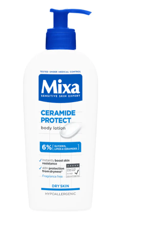 Mixa Ceramide Protect Body Lotion - For Dry, Very Dry and Sensitive Skin
