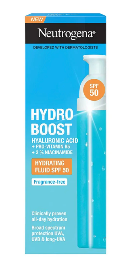 Neutrogena Hydro Boost Hydrating Sun Fluid SPF 50 Lightweight