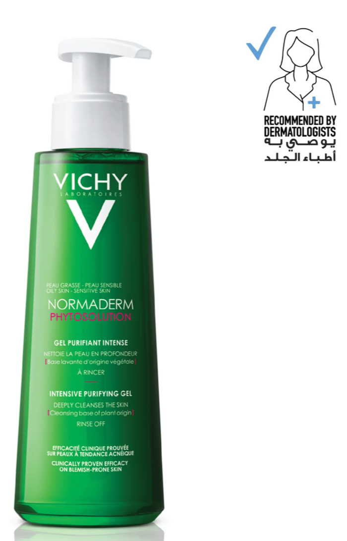 Vichy Normaderm Phytosolution Face Cleanser Gel For Oily/Acne Skin With Salicylic Acid