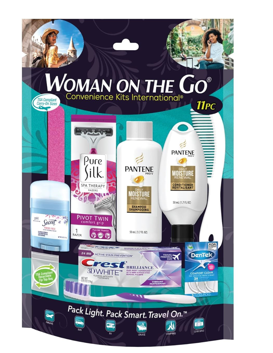 Women On The Go Convenience Kits International Women's Kit