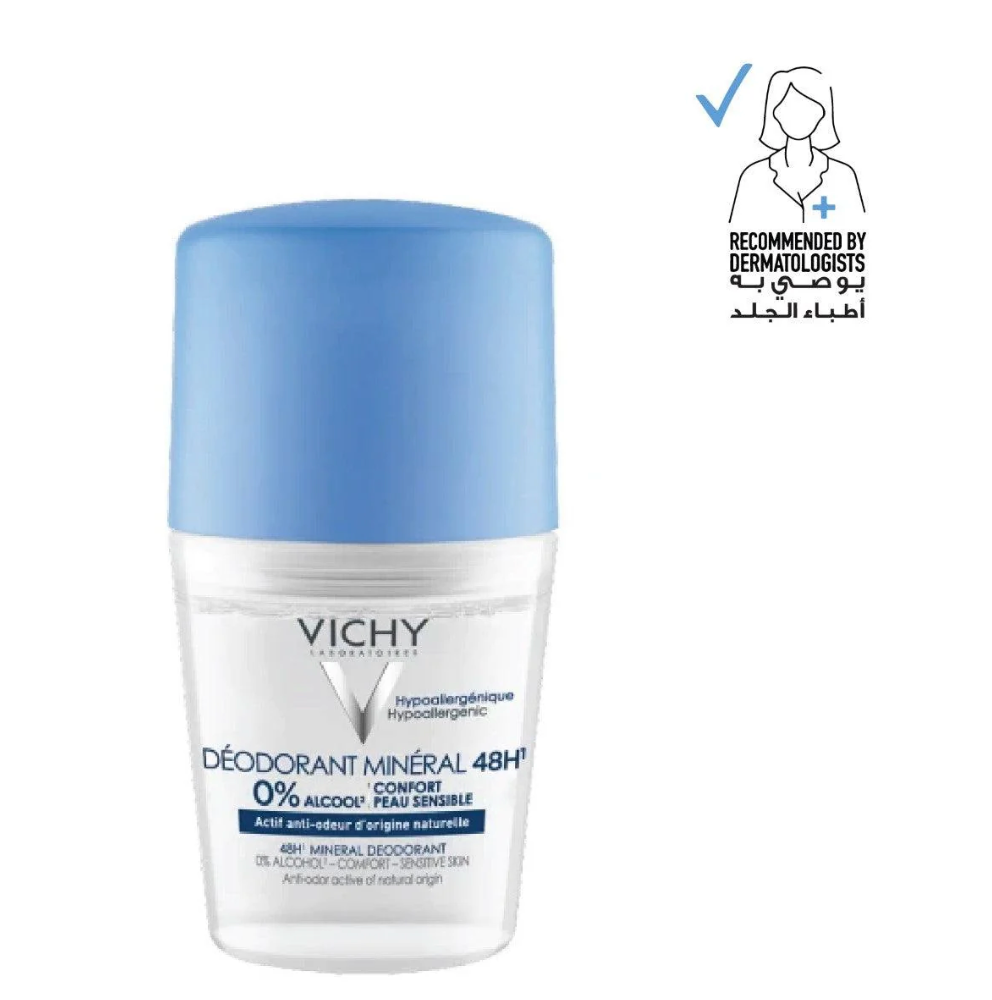Vichy 48H Mineral Deordorant Roll-On