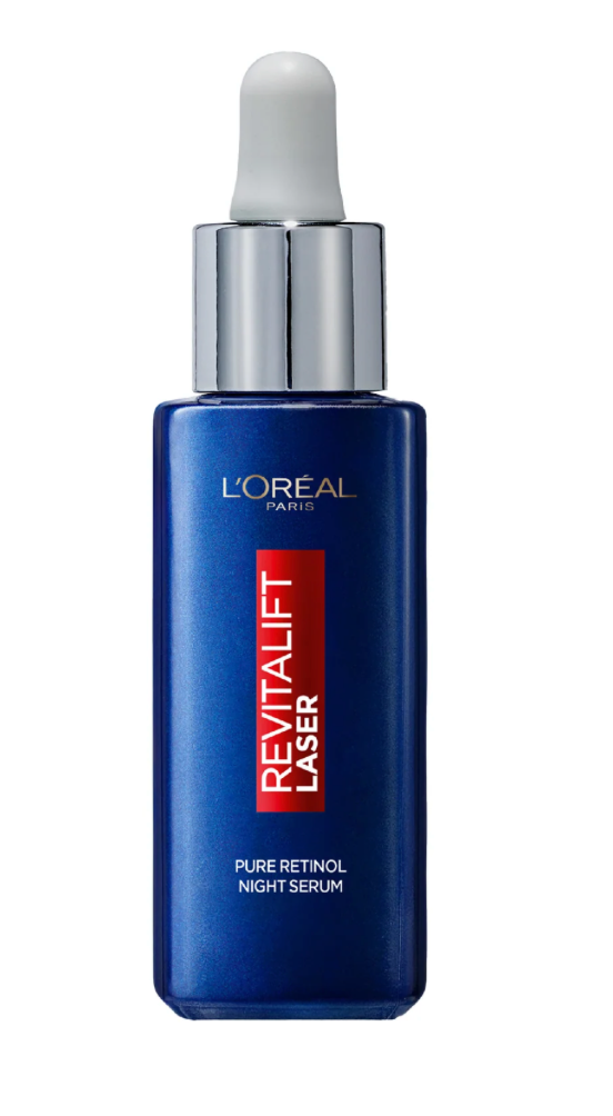 L'Oreal Paris Revitalift Retinol Night Serum For Face, With 0.2% Pure Retinol, Moisturizes Skin and Eliminates Deep Wrinkles, For All Skin Types