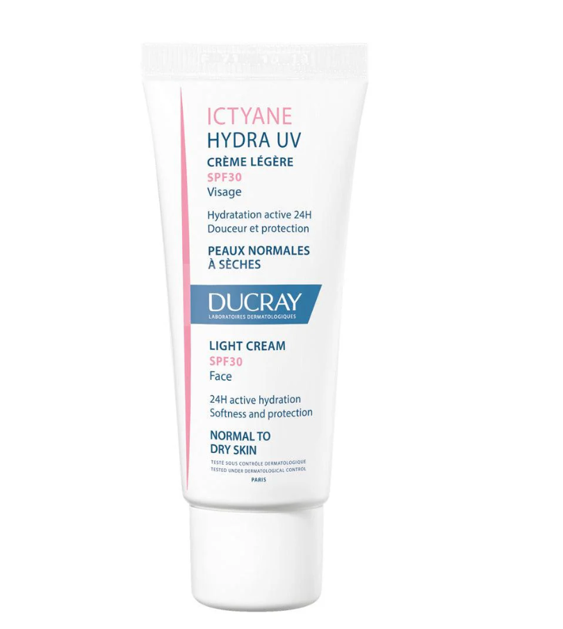 Ducray Ictyane Hydra UV Light Face Cream SPF30