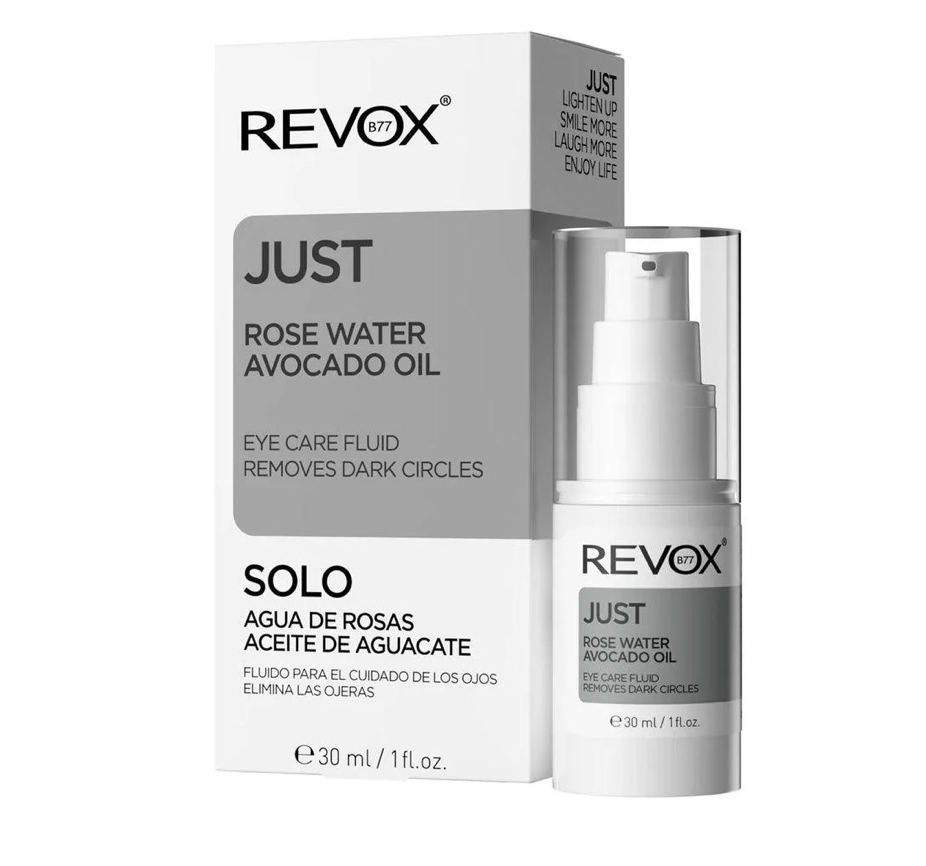 Revox JUST Rose Water Avocado Oil Eye Care Fluid
