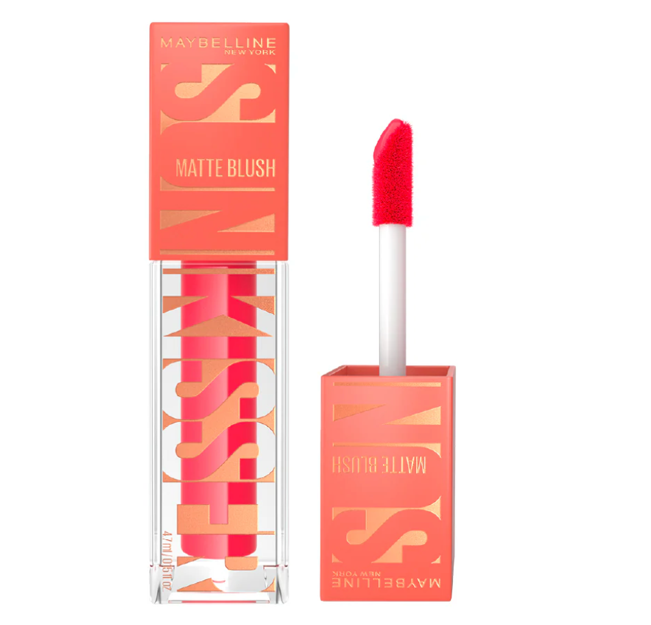 Maybelline  Sunkisser 12H Longwear Multi-use Matte Liquid Blush, Bronzer, Blendable, Buildable