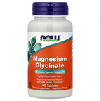 NOW Magnesium Glycinate 200mg Tablets